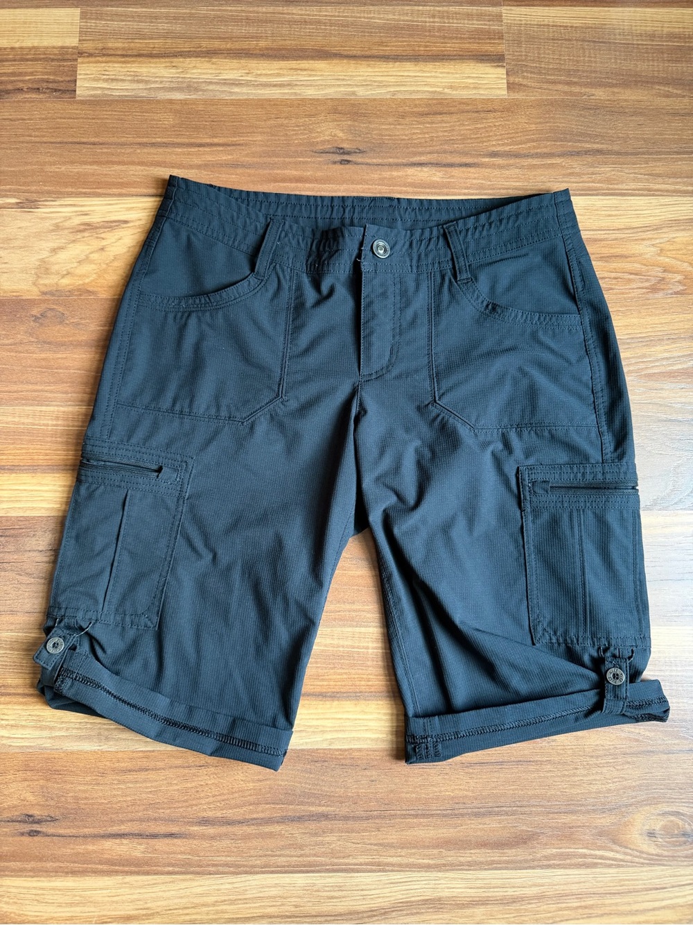 KUHL Horizn Hiking Shorts Grey Style 6304 - Size 6